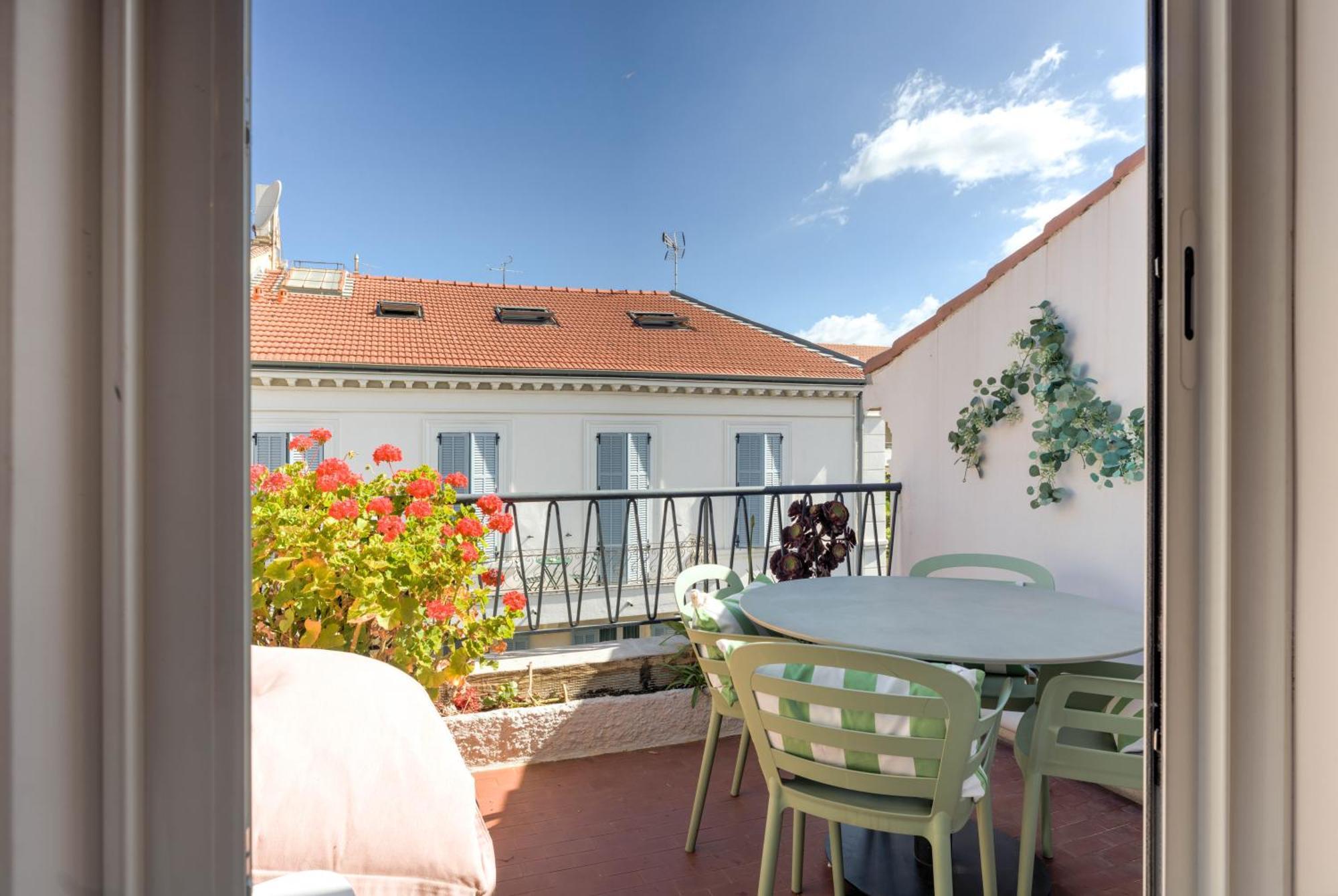 Alma Florian Apartment 4 People With Terrace Cannes Exterior foto